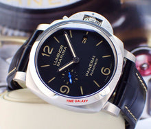 Load image into Gallery viewer, Panerai PAM1312 black dial with date and night indicator display