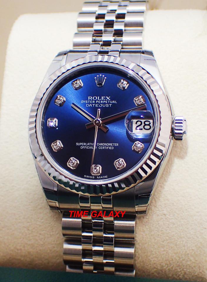 Rolex on sale 178274 blue