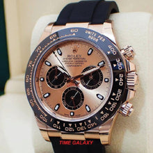 Load image into Gallery viewer, Rolex Daytona Everose Cerachrom Pink Oysterflex 116515LN-0018 Watch