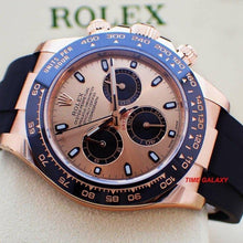 Load image into Gallery viewer, Rolex 116515ln-0018 made of rose gold, sapphire glass and pink dial