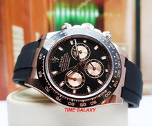 Load image into Gallery viewer, Rolex 116515LN features black dial, stick dot indexes and stick hands