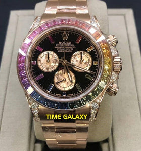Rolex Daytona Cosmograph Everose Rainbow 116595RBOW-0001 watch