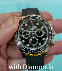 Buy Sell Trade Rolex Daytona White Gold Diamond 116519LN at Time Galaxy