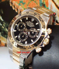 Load image into Gallery viewer, Buy Sell Trade Rolex Daytona Rolesor Yellow Gold Black 116503-0004 at Time Galaxy