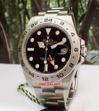 Load image into Gallery viewer, Rolex Explorer II Osytersteel Black 216570 Watch