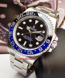 Buy affordable Pre-owned Rolex sport model Batman 116710BLNR at Time Galaxy Watch Malaysia 