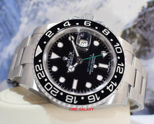 Load image into Gallery viewer, Rolex 116710ln-0001 black dial and bezel, Oyster bracelet