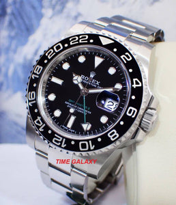 Buy Sell Rolex GMT-Master II Oystersteel 116710LN at Time Galaxy Malaysia