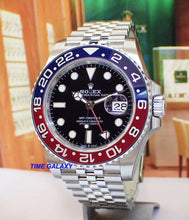Load image into Gallery viewer, Rolex GMT-Master II Oystersteel Jubilee Pepsi 126710blro-0001