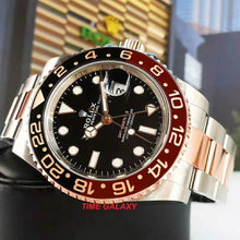 Load image into Gallery viewer, Rolex 126711chnr-0002 features black dial, brown black bezel