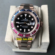 Load image into Gallery viewer, Buy Sell Rolex GMT-Master II Rose Gold Diamond 126755SARU at Time Galaxy Malaysia