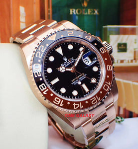 Rolex 126715CHNR made of Rose gold, powered by 3285 caliber