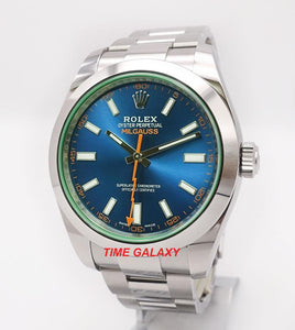 Rolex Milgauss GV Oystersteel Z-Blue 116400GV-0002 Watch