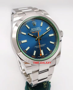 Rolex 116400GV-0002 powered by 3131 caliber, 3130 base