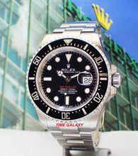 Load image into Gallery viewer, Rolex Sea-dweller Oystersteel Black 126600-0001