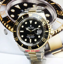 Load image into Gallery viewer, Rolex Sea-dweller Rolesor Yellow Gold Black 126603-0001