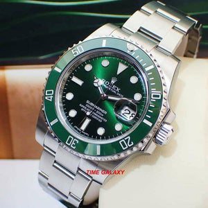 Buy Sell Trade Rolex Submariner Date 116610LV Hulk at Time Galaxy