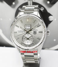 Load image into Gallery viewer, Tag Heuer WAR5011.BA0723 powered by Calibre 8 COSC, features silver colour dial