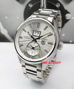 Buy Sell Trade Tag Heuer Carrera GMT Calibre 8 Silver WAR5011 at Time Galaxy Watch